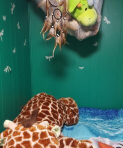 Handy Laundry Jumbo Toy Hammock, Organize Stuffed Animals or Children's Toys, Looks Great with Any Decor While neatly organizing Kid's Toys and Stuffed Animals, Expands to 5.5 feet, White 32 71KOYJJByxL