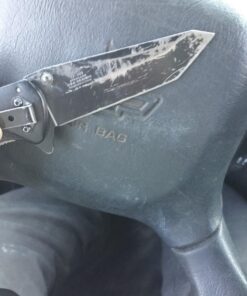 Snake Eye Tactical Black Tanto Blade Spring Assisted Tactical Folding Pocket Knife 12 71KP3GyC9RL