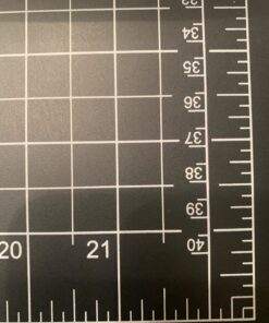 Dahle Vantage 10672 Self-Healing Cutting Mat, 18"x24", 1/2" Grid, 5 Layers for Max Healing, Perfect for Crafts & Sewing, Black 18" x 24" 49 71KPCKj884L