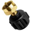 DOZYANT Propane Refill Adapter, LP Gas Cylinder Tank Coupler - Fits QCC1 / Type1 Propane Tank and 1 lb Throwaway Disposable Cylinder Propane Bottle Connector 17 71KPtQ4H9xL