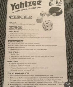 Hasbro Gaming Yahtzee 24 71KQeB4MiML