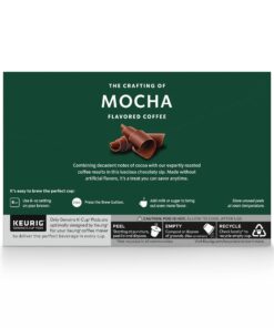 Starbucks Medium Roast K-Cup Coffee Pods — Mocha for Keurig Brewers — 6 boxes (60 pods total) 10 Count (Pack of 6) 16 71KQoKI 4pL