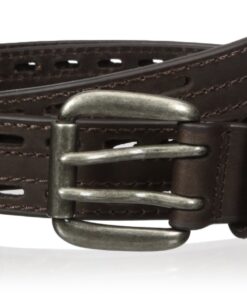 Nocona Belt Co. Men's Work Brown Double Hole 54