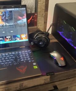 Razer Core X Chroma Aluminum External GPU Enclosure (eGPU): Compatible with Windows & MacOS Thunderbolt 3 Laptops, NVIDIA/AMD PCIe Support, 700W PSU, 4X USB 3.1, 1x Gbit Ethernet, Chroma RGB, Black Classic Black eGPU 42 71KR6HVRYWL 1