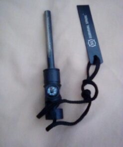 Fire Starter - SurvivalSPARK Emergency Magnesium Fire Starter - Survival Fire Starter with Compass and Whistle 40 71KRirwdsL