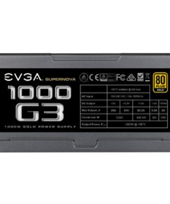 EVGA SuperNOVA 220-G3-1000-X1,1000 G3, 80 Plus Gold 1000W, Fully Modular, Eco Mode with New HDB Fan, 10 Year Warranty, Includes Power ON Self Tester, Compact 150mm Size, Power Supply 26 71KS6EtiCiL