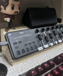 Korg nanoKONTROL2 Slim-Line USB Control Surface, Black Slim-Line USB Controller 17 71KSrH7EDJL