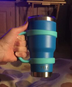 F-32 Handle - 19 COLORS - 40Oz, 30oz or 20oz size available - Compatible with 30 oz YETI and 30 oz. OZARK TRAIL Tumbler Travel Mug (30OZ, SEAFOAM BLUE) 30ozSeafoam Blue 30.0 Fluid Ounces 31 71KSyUlL9HL