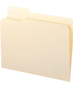 Smead File Folder, Reinforced 1/3-Cut Tab, Left Position, Letter Size, Manila, 100 per Box (10335) 1/3 Cut, Left Position 16 71KTCVrOcKS