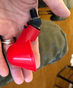 sansheng 24Pack Chicken Waterer Cups,Poultry Water Cups,Automatic Poultry Waterer for DIY Poultry Quail Duck Chicken Bird Drinker 24 43 71KTP7CfK1L