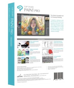 Alternative view of CLIP STUDIO PAINT PRO - Version 1 - Perpetual License - for Microsoft Windows and MacOS