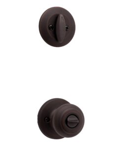 Kwikset 690 Cove Entry Knob and Single Cylinder Deadbolt Combo Pack in Venetian Bronze Without SmartKey 16 71KUk6QaWRL
