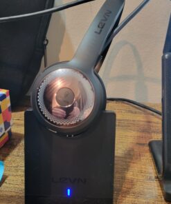 LEVN Bluetooth 5.0 Headset, Wireless Headset with Microphone (AI Noise Cancelling), 35Hrs Bluetooth Headphones with USB Dongle for PC, Suitable for Remote Work/Call Center/Zoom/Online Class/Trucker LE-HS010 Superior 36 71KV4aRWRfL