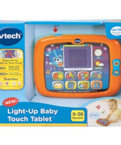 VTech Light-Up Baby Touch Tablet, Orange Standard Packaging 13 71KXJm5oiyL