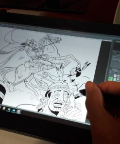 Drawing Tablet with Screen GAOMON PD1560 Drawing Monitor Art Tablet with Adjustable Stand, 10 Shortcut Keys, 15.6-inch Graphics Tablet for Mac, Windows PC 16 Inch PD1560 Classic 66 71KY1AKkr2L