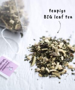 Alternative view of teapigs Caffeine Free Liquorice & Peppermint Herbal Tea Bags, 50 Count, Pure Liquorice Root with Whole Peppermint Leaves Caffeine Free Liquorice & Peppermint Tea