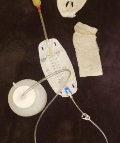 DMI Urinal for Men, Portable Urinal With Elastic Waistband And Urine Collection Bag or Leg, FSA and HSA Eligible, Holds Up To 20 Ounces Of Fluid, One Size Fits Most, Reusable And Washable Urinal Kit 15 71KYxGdRb8L