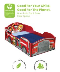 Delta Children Wood Toddler Bed - Greenguard Gold Certified, Nick Jr. PAW Patrol 46 71KZC5KM3eL