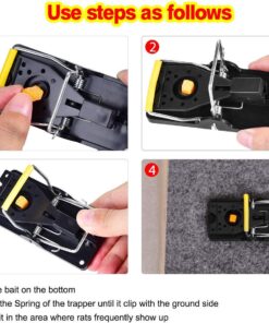 Mouse Trap Mouse Traps Indoor Mouse Traps for House Mouse Traps Outdoor Mice Traps for House Indoor 6 Pack M1-6 Packs 21 71KZL4CP4BL