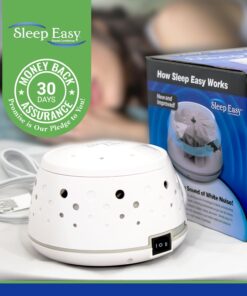White Noise Sound Machine - Real Fan Sleep Aid, Noise Cancelling for Office Privacy, Home, Baby & Adults - Portable, Travel Friendly Sleep Machine 1 Count (Pack of 1) 22 71KamDppfUL