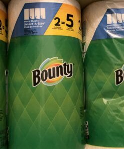 Bounty Quick Size Paper Towels, White, 8 Family Rolls = 20 Regular Rolls 8 Count (Pack of 1) 31 71Kbomw5I L
