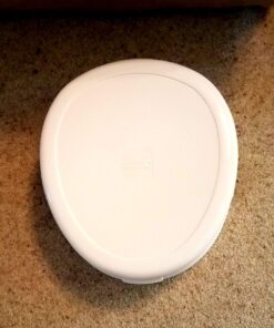 Primo 4-in-1 Complete Toilet Trainer & Step Stool, with Blue Seat, White 37 71Kc8gsco1L