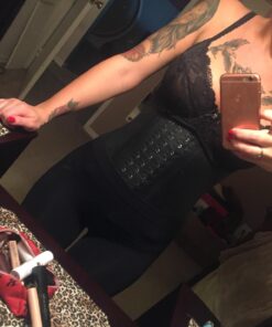 Ann Chery 2021 Corset Waist Trainer for Women - Colombian Waist Cincher - 3 Hook Latex Body Shaper Medium Black 24 71KcX77YH8L