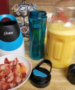 Oster BLSTPB-WBL My Blend 250-Watt Blender with Travel Sport Bottle, Light Powder Blue 43 71Kd7k4zNL