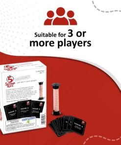 5 Second Rule Game Uncensored - Couples Romantic & Fun Adult Card Game for Date Night, Valentine’s Day, Anniversary, Bachelor & Bachelorette Parties - for Ages 17+ 18 71Ke4n92p2L