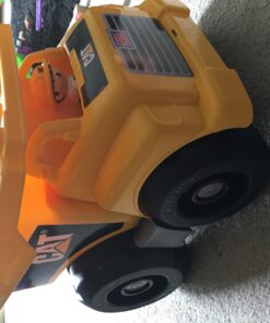 MEGA Bloks Cat Fisher-Price Toddler Blocks Building Toy, Large Dump Truck with 25 Pieces, 1 Figure, Yellow, Gift Ideas for Kids 35 71Ke5sVQWBL