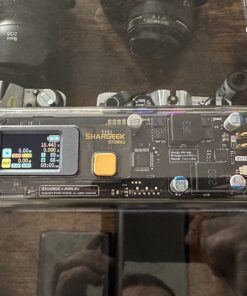 Shargeek Portable Charger, Storm 2 100W 25600mAh Laptop Power Bank, World's First See Through Battery Pack with IPS Screen, DC & 2 USB C & USB Ports for MacBook Pro/Dell XPS, iPad/iPhone 13 and More 42 71KeDiEQvwL