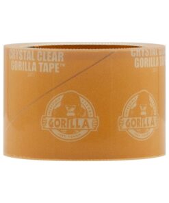 Gorilla Crystal Clear Repair Duct Tape, 1.88” x 5 yd, Clear, (Pack of 1) 1 Pack 14 71KeFzNgNOL