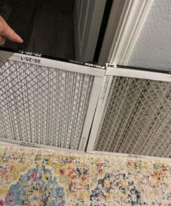 Filtrete 20x20x1 Air Filter, MPR 2800, MERV 14, Healthy Living Ultrafine Particle Reduction 3-Month Pleated 1-Inch Air Filters, 2 Filters 39 71KeJeWU8dL