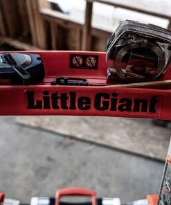 Little Giant Ladder Systems Flip N Lite 6 Foot 300 Pound Capacity Aluminum Lightweight Slim Stepladder Ladder 56 71KeUXbrL3L