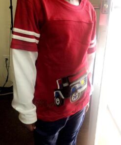 CRAZY GOTEND Toddler Baby Boy Letters Printed Tops Pants Leggings Outfits Clothes Set 6-7 Years Red 11 71KfaMMIxoL