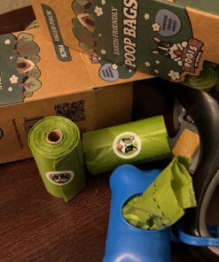 Pogi’s Dog Poop Bags - 10 Rolls (150 Doggie Poop Bags) - Leak-Proof Dog Waste Bags - Scented, Ultra Thick, Extra Large Poop Bags for Dogs 1 Count (Pack of 150) 22 71KfqkMX8FL