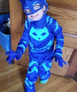 Disguise Catboy Deluxe Toddler PJ Masks Costume Large (4-6) Blue 31 71Kgd4YHV6L