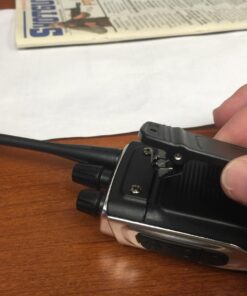 Retevis RT7 Walkie Talkies for Adults Rechargeable 16CH Hand Free Emergency Long Range Two Way Radio with Earpieces(Silver Black,5 Pack) with original G shape earpiece 28 71KgeroWLNL