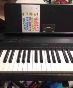 Casio Privia PX-160BK 88-Key Full Size Digital Piano with Power Supply, Black 51 71KhLybdcL