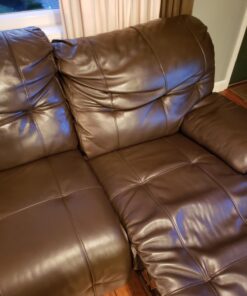 Furniture Leather Max MEGA Kit/Leather Restorer / 8 Oz Refinish 2 Oz Conditioner / 4 Oz Top Coat/Black and White 1 Oz Color Changer/Sponge (Leather Repair Kit) (Dark Brown) 66 71Khv6gIGL