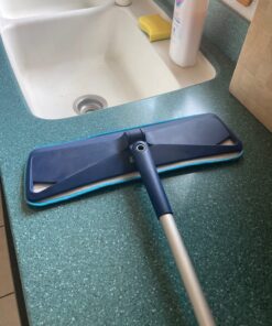 Microfiber Spray Mop Replacement Heads for Wet/Dry Mops Floor Cleaning Pads Compatible with Bona Floor Care System (6 Pack) 14 71KhzlbM7L