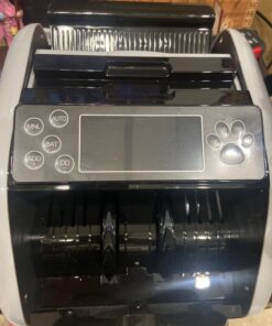 VEVOR Money Counter Machine, Bill Counter with UV/MG/IR/DD/DBL/HLF/CHN Counterfeit Detection, Counting/Value Count/Add/Batch Modes, USD/EUR Money Counting Machine with LCD Display for Small Business 38 71KiEtgv38L
