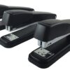 Clipco Stapler with 2000 Staples Each Metal Full Desk Size Black (3-Pack) 15 71KiGqvwc3L
