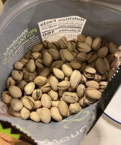 Wonderful Pistachios In Shell, Roasted and Salted Nuts, 48 Ounce Resealable Bag - Healthy Snack, Protein Snack, Pantry Staple Roasted & Salted 3 Pound (Pack of 1) 26 71KiVHNHO0L