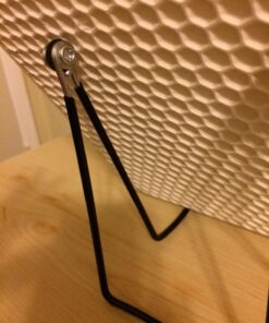 GIBSON HOLDERS Two Wire Display Stand for Plates, Kitchenware, Books, Artwork; Set of 2 6A - Black 4 3/4" H x 3 3/4" W x 1 3/4" Bend 49 71KiksmIEDL