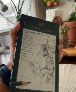 Faber-Castell 9000 Graphite Sketch Pencil Sets Art 8B - 2H set of 12 8 Colors 37 71KkT3pStHL