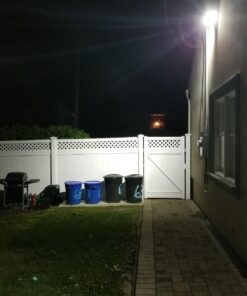 Cooper Lighting 110 Degree Motion Detector Floodlight, Black 1 Count (Pack of 1) 18 71KkUIUauWL