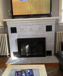 Rust-Oleum 7778502 High Brush On Paint Heat Protective Enamel, 32 Fl Oz (Pack of 1), Bar-B-Que Black 32 Fl Oz (Pack of 1) 28 71Kl3G41pL