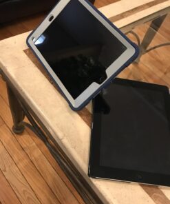 Rantice iPad 6th Generation Cases, iPad 5th Generation Case, iPad Air 2 Case, iPad 9.7 Case, Shockproof Rugged Drop Protection Cover Built with Kickstand for iPad 9.7'' A1893/A1954/A1822/A1823 Navy Blue+Gray 19 71KlGeiQcGL