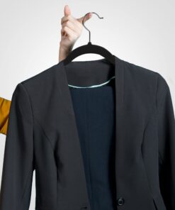 Utopia Home Premium Velvet Hangers 50 Pack - Non-Slip Clothes Hangers - Black Hangers - Suit Hangers with 360 Degree Rotatable Hook - Heavy Duty Coat Hangers 27 71KlLvCTQ L